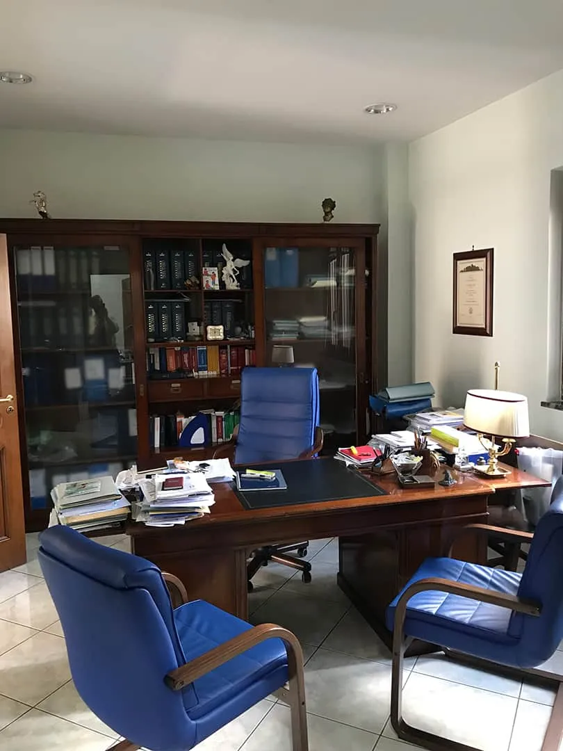 Uno degli uffici operativi dello studio